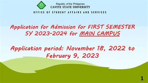 First Semester SY 2024.